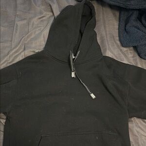 Men's Black Hoodie Sweater